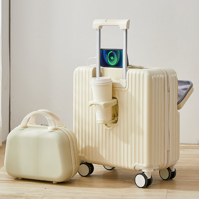 Flymax Mumbai Fortress Cabin Suitcase - 20" Lightweight Carry-On suitcase